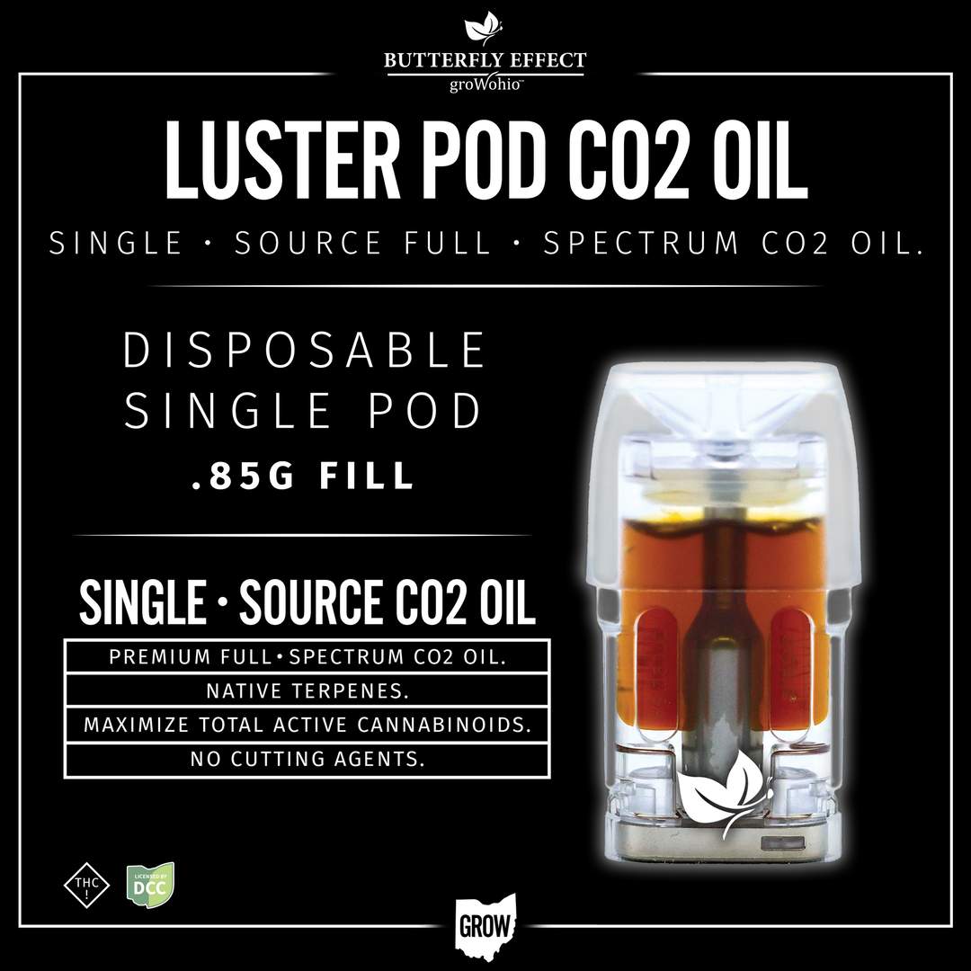SLH - 0.85g full spec luster pod - sativa 