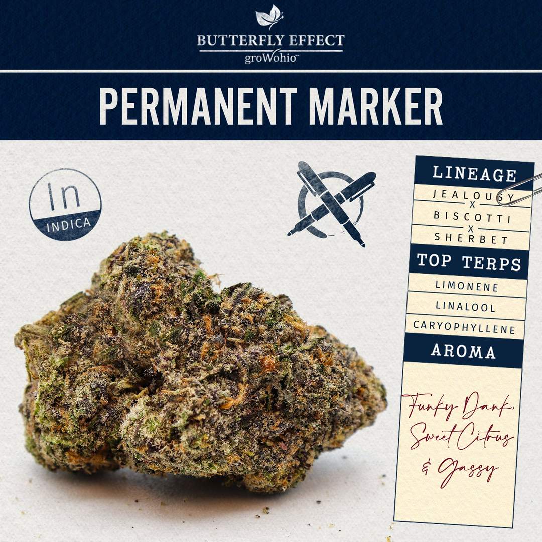 Permanent Marker - 2.83g Whole Buds - Indica