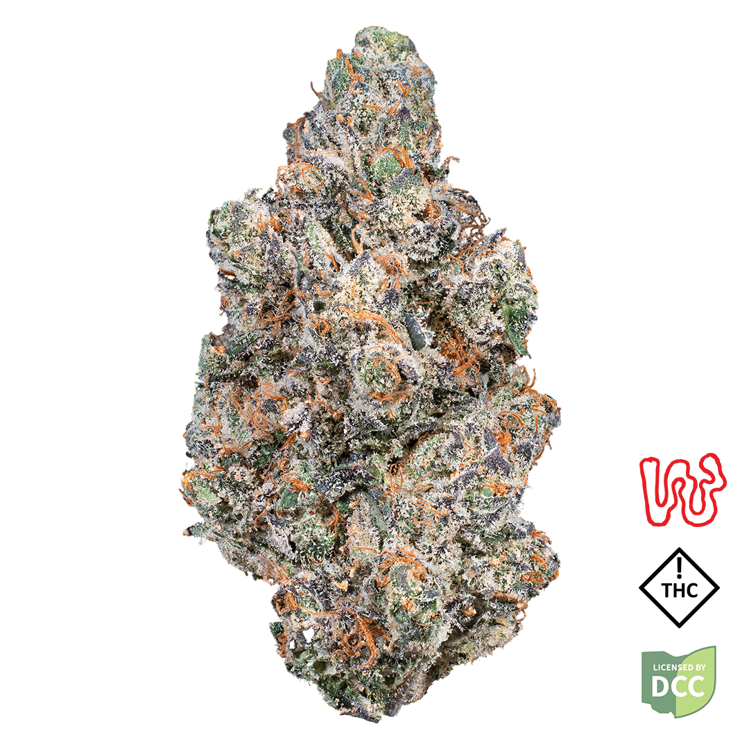 mystery marker - 5.66g  whole buds - hybrid 