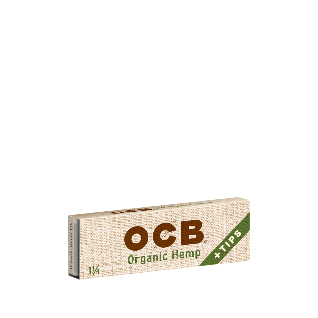 organic hemp papers w/ tips 1 1/4" - papers