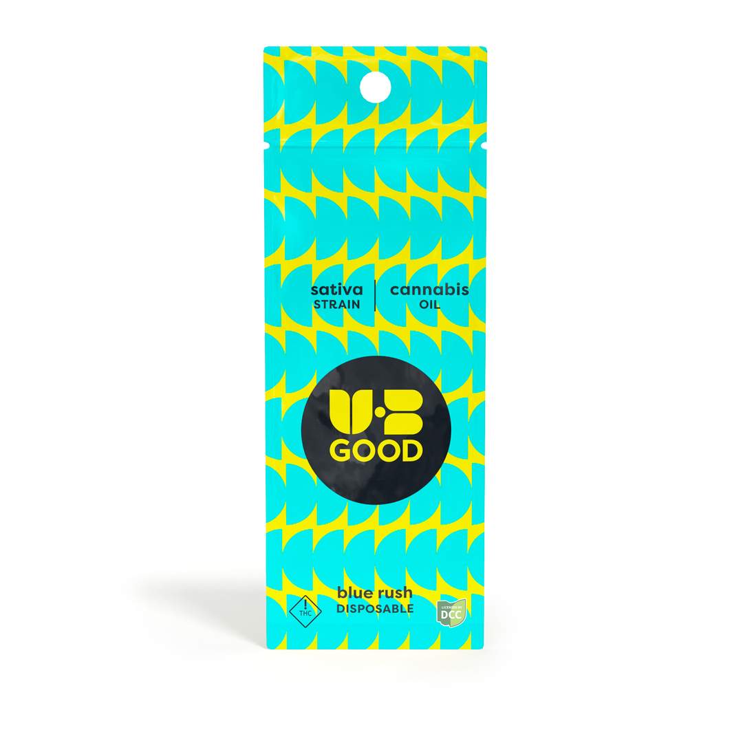 blue rush - 0.5g distillate disposables - sativa 