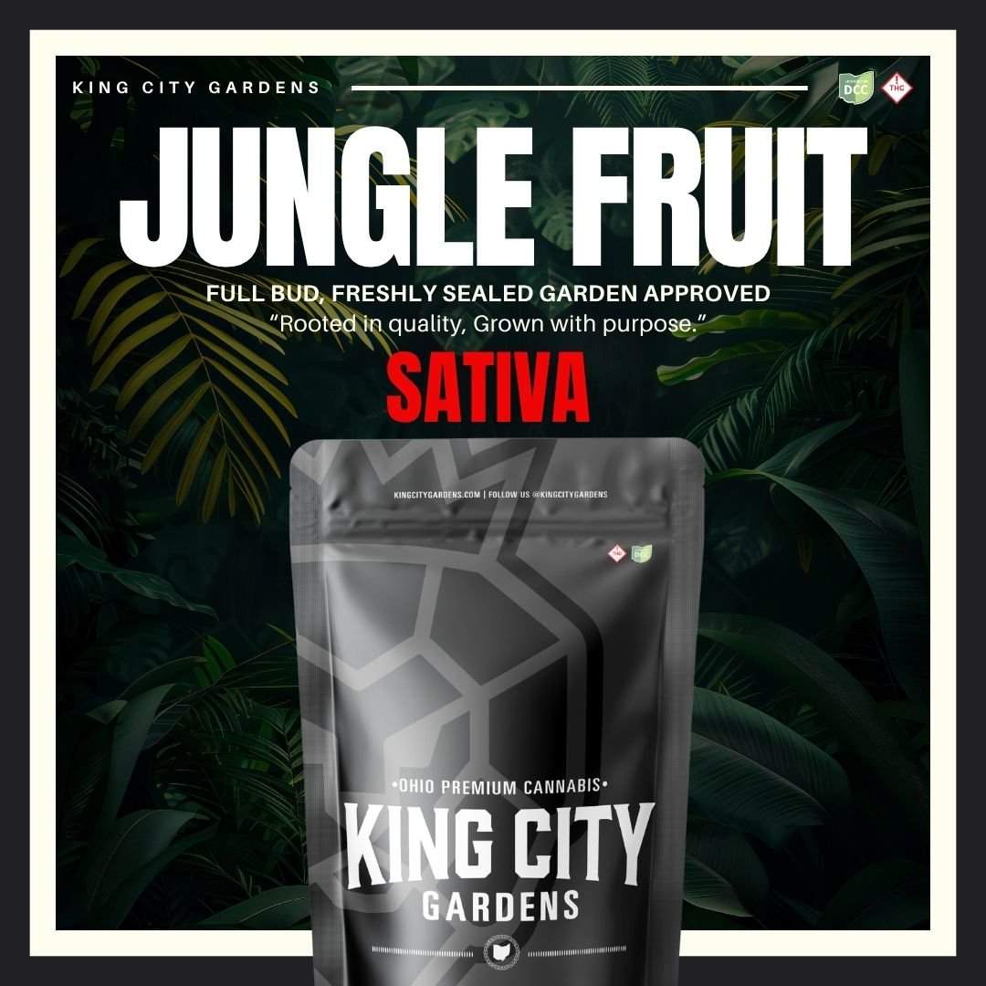 jungle fruit - 14.15g whole buds - sativa