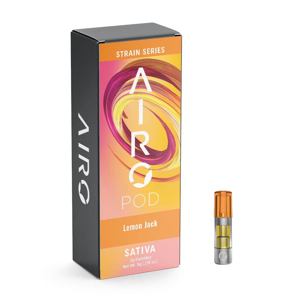 Lemon Jack - 1g Distillate Airo Pod - Sativa