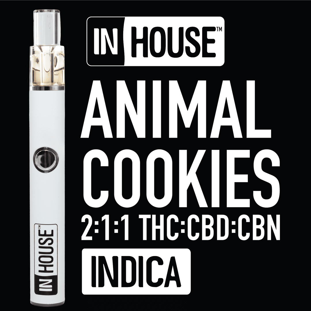 animal cookies 2:1:1 - 0.5g distillate disposables - hybrid