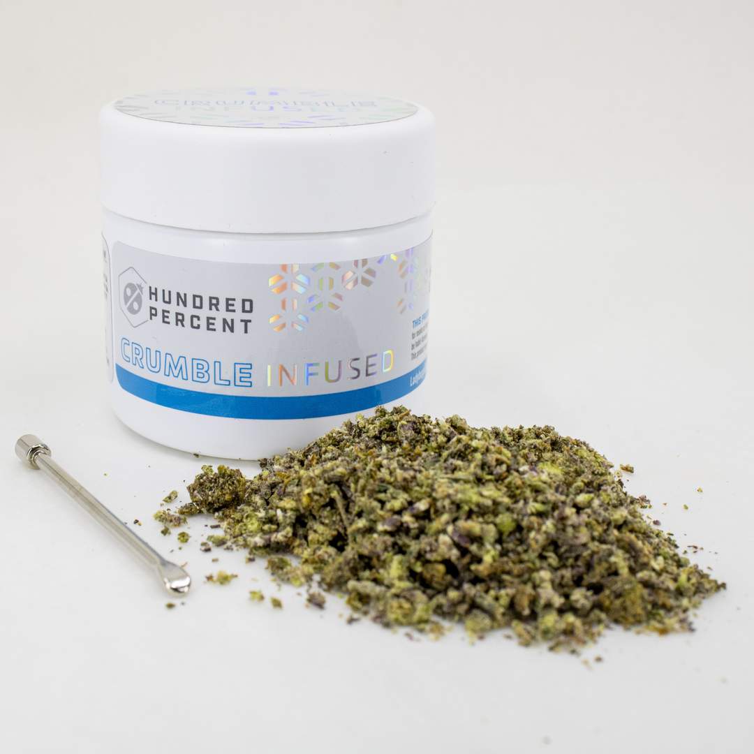 super glue crumble infused flower super lavender butter - waxes 1.8g - hybrid