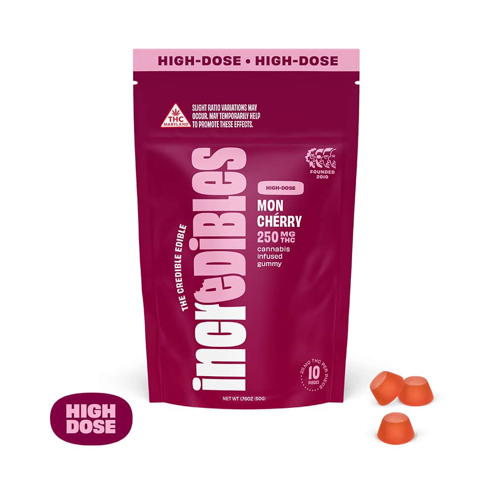 mon cherry - candies 250mg - sativa - 10pk