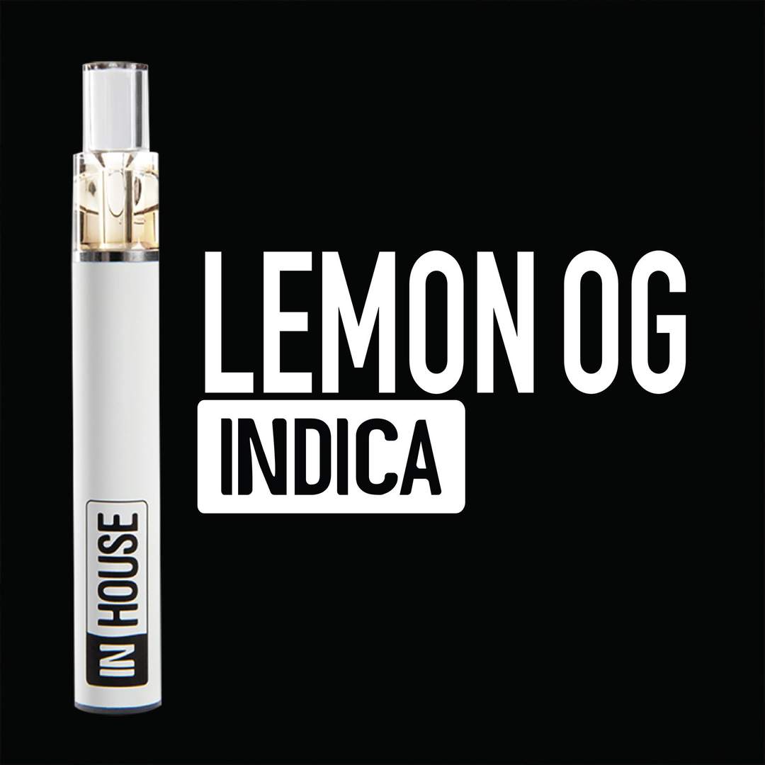 lemon og - 0.5g distillate disposables - hybrid 
