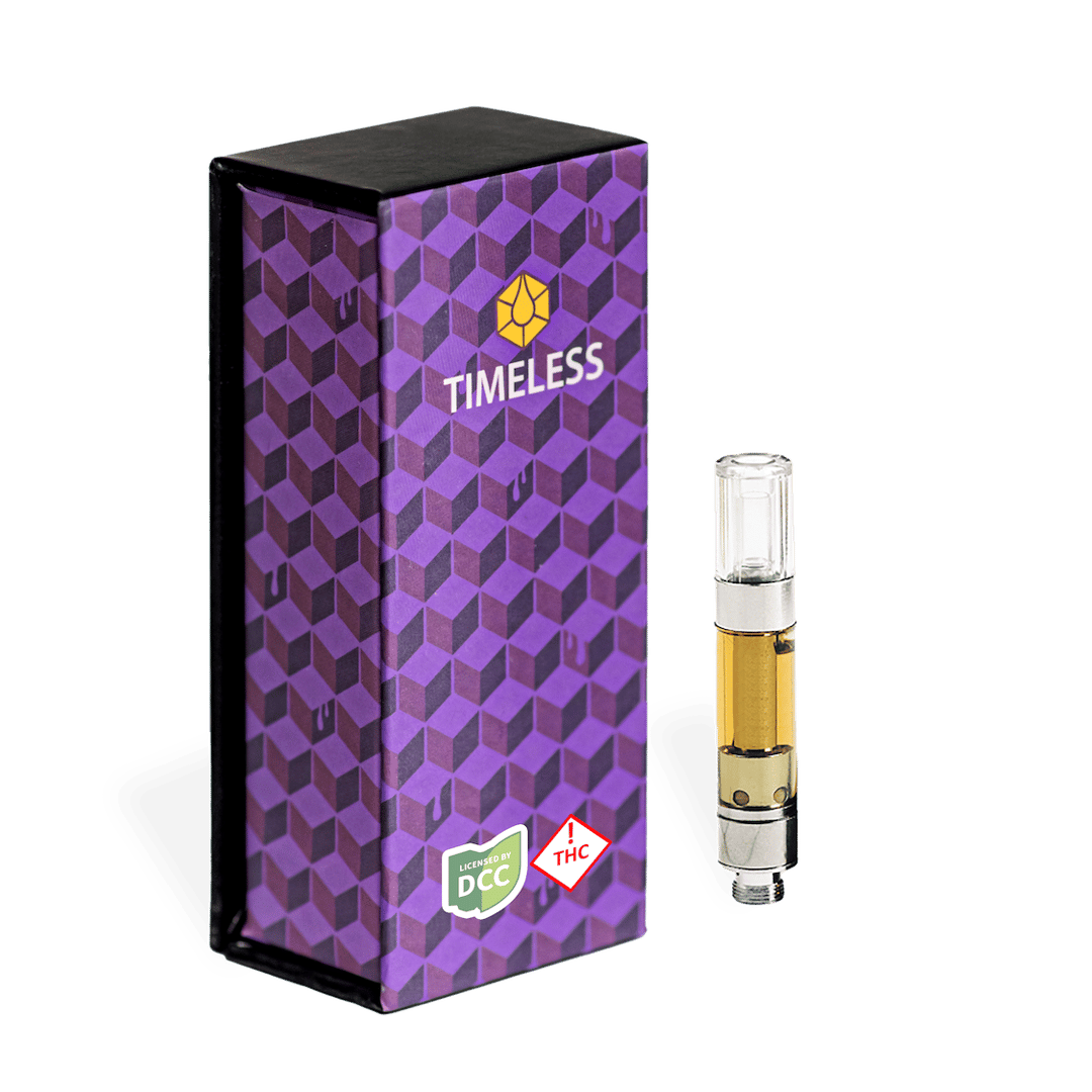 blackberry kush - 1g distillate cart - indica 