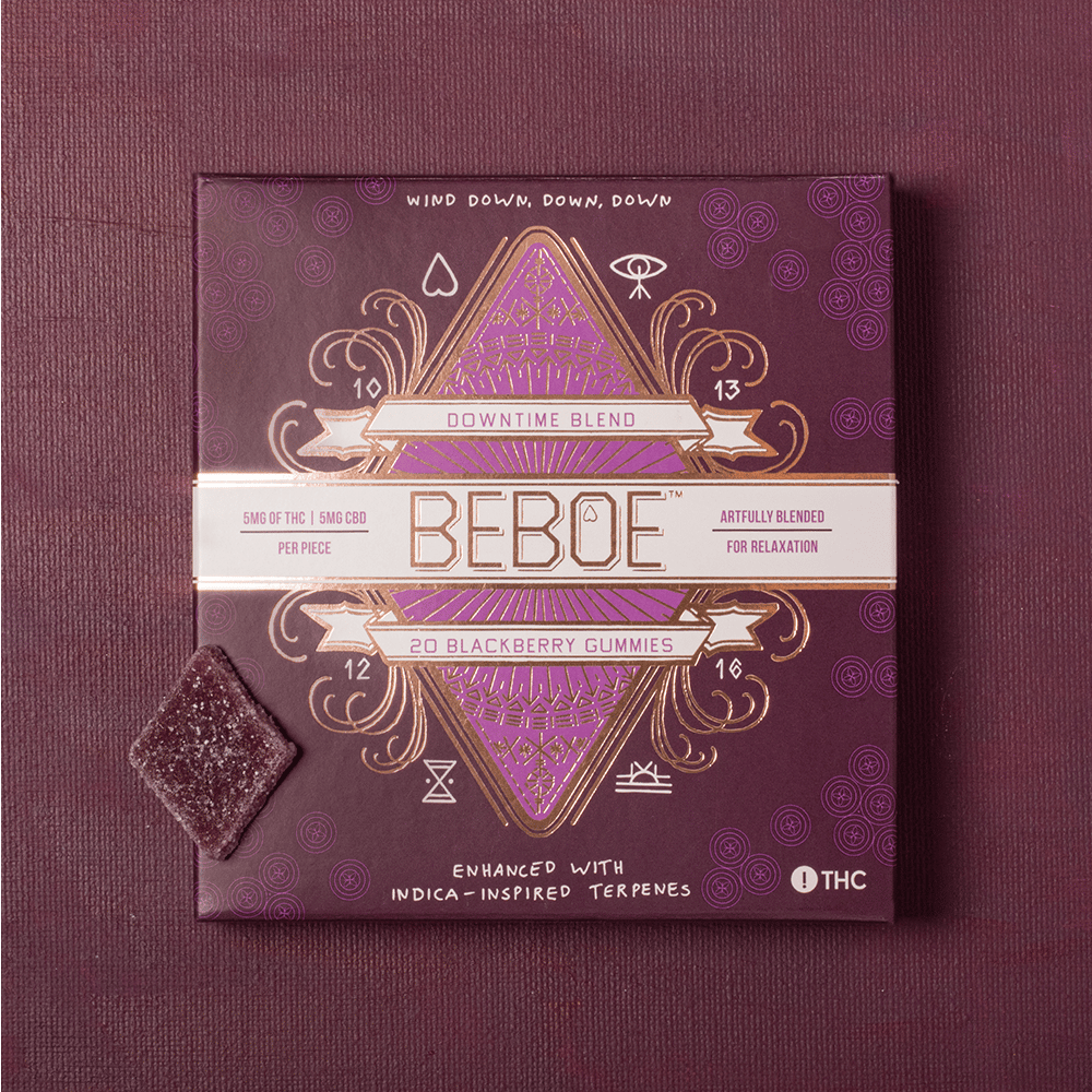 Downtime 1:1 - 100mg Candies - Cbd - 20pk