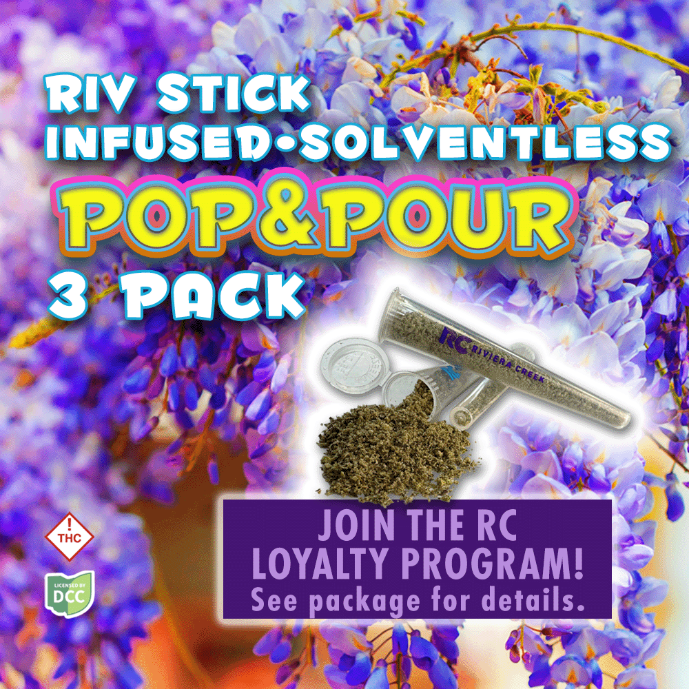 Infused Flower Blend - 3g Riv Sticks - Hybrid - 3pk