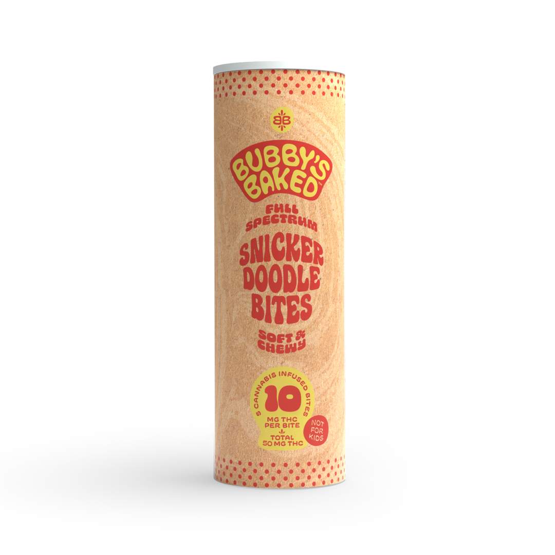 snickerdoodle bites - 50mg baked goods - 5pk