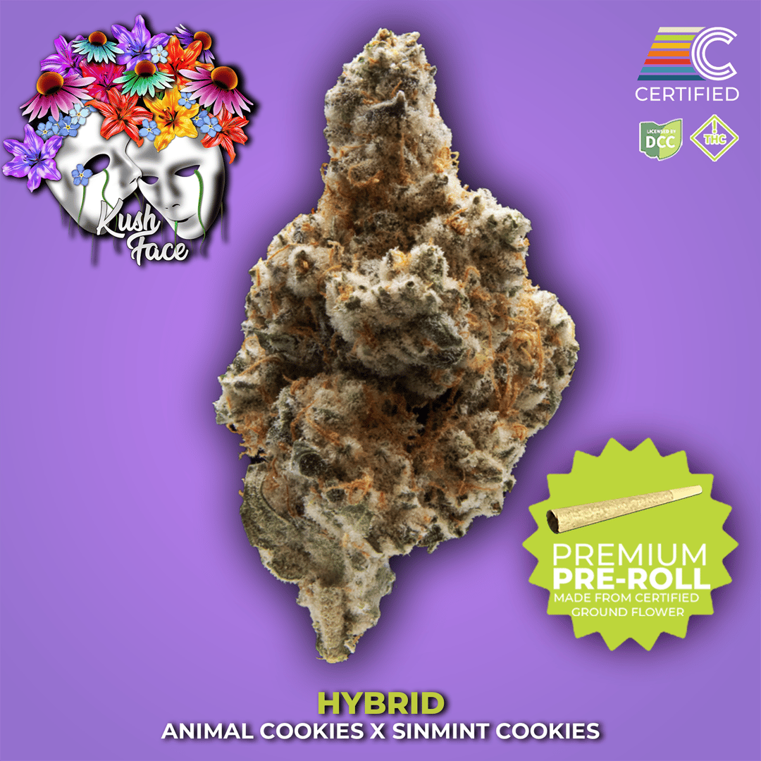 kush face - 1g single - hybrid