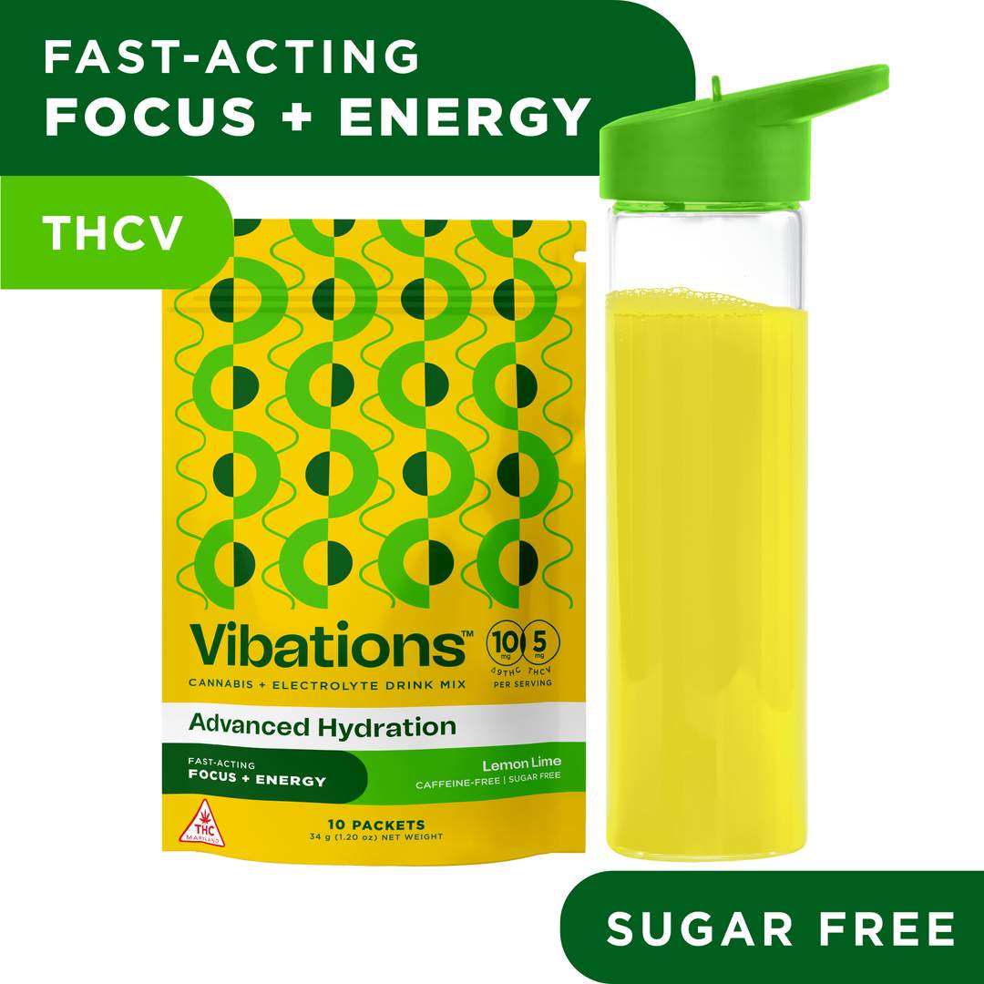 lemon lime - 100mg  drinks - sativa  - 10pk