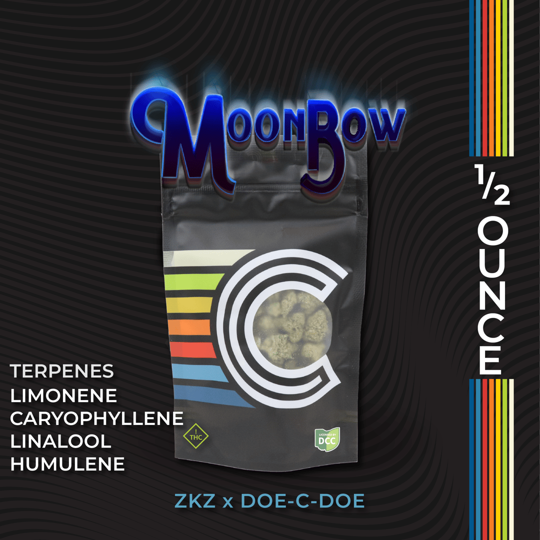 moonbow - 14.15g whole buds - indica