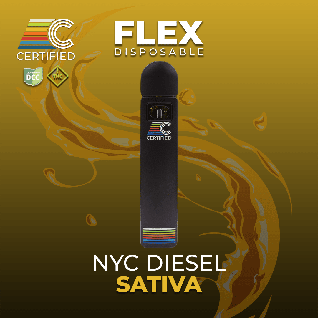 nyc d - 1g distillate disposables - sativa 