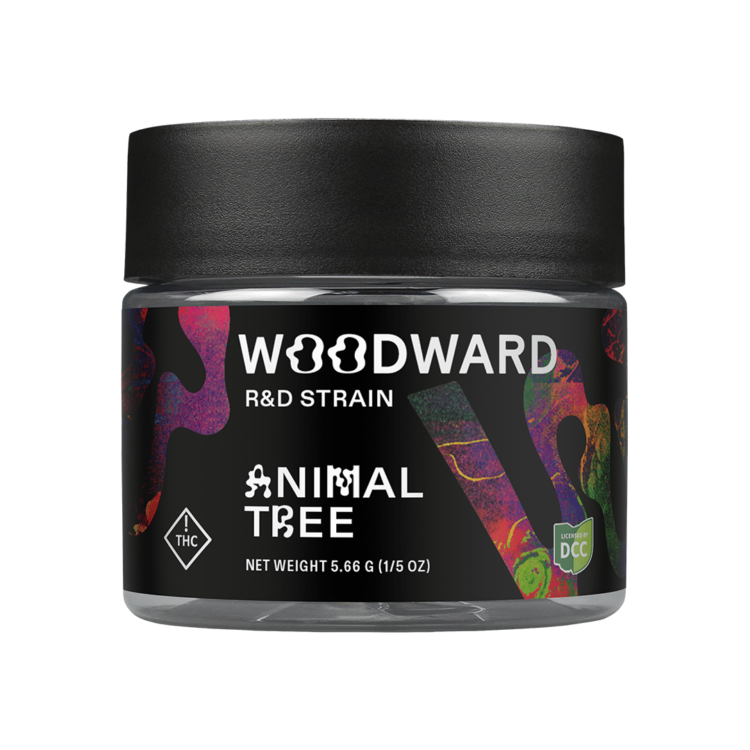 animal tree - 5.66g  whole buds - hybrid 