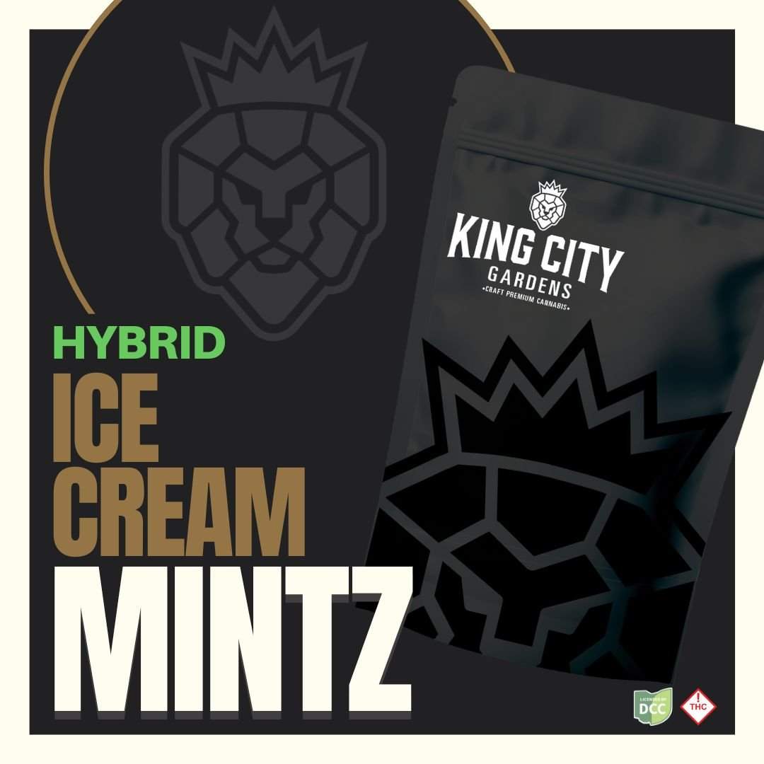 ice cream mintz - 14.15g  whole buds - hybrid 