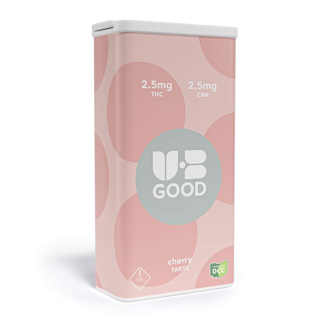 cherry 1:1 - 100mg  candies - indica  - 40pk