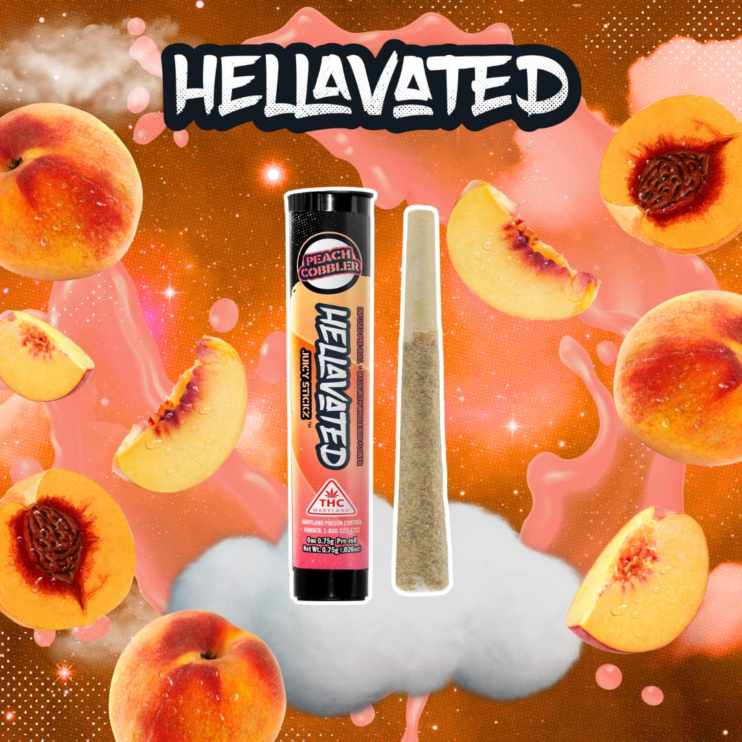 peach cobbler - 0.75g  infused - hybrid 