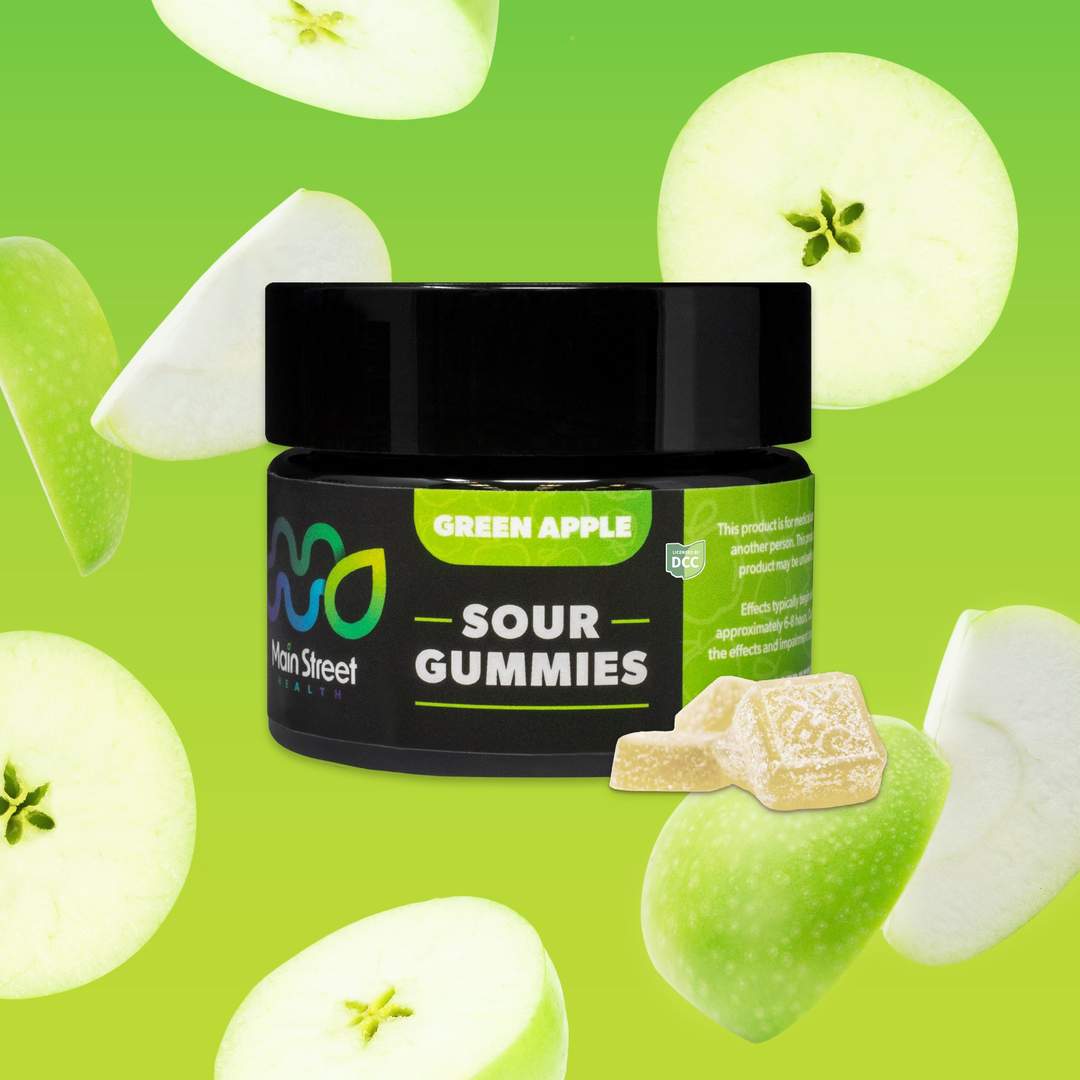 Green Apple - 110mg Candies - 11pk