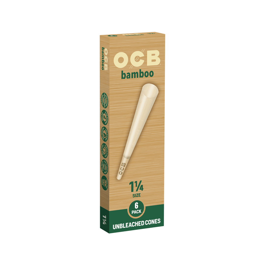 bamboo cones 1 1/4" - cones - 6pk