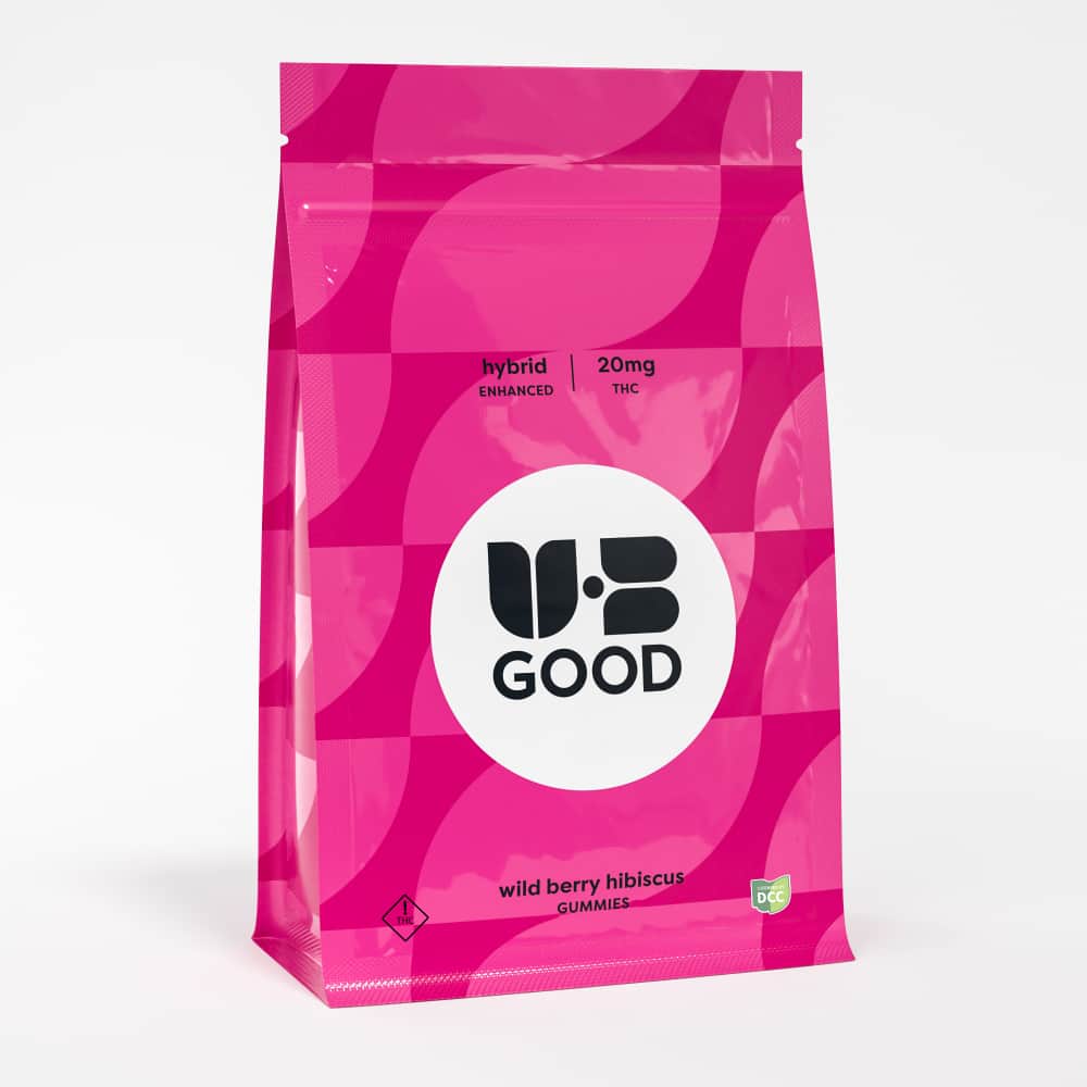 Wild Berry Hibiscus - 100mg Candies - Hybrid - 10pk