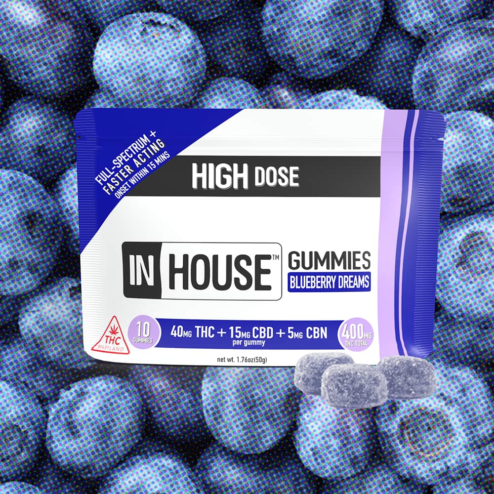 blueberry dream - 400mg  candies   - 10pk