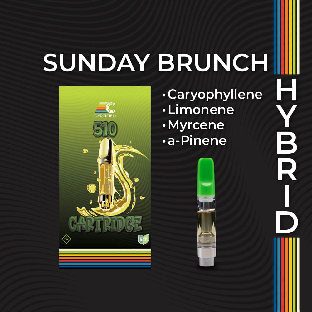 sunday brunch - 1g distillate cart - hybrid