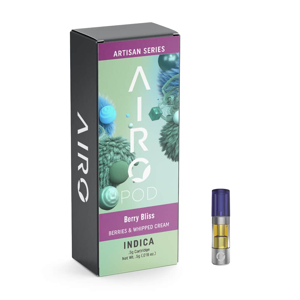 Berry Bliss - 1g Distillate Airo Pod - Indica