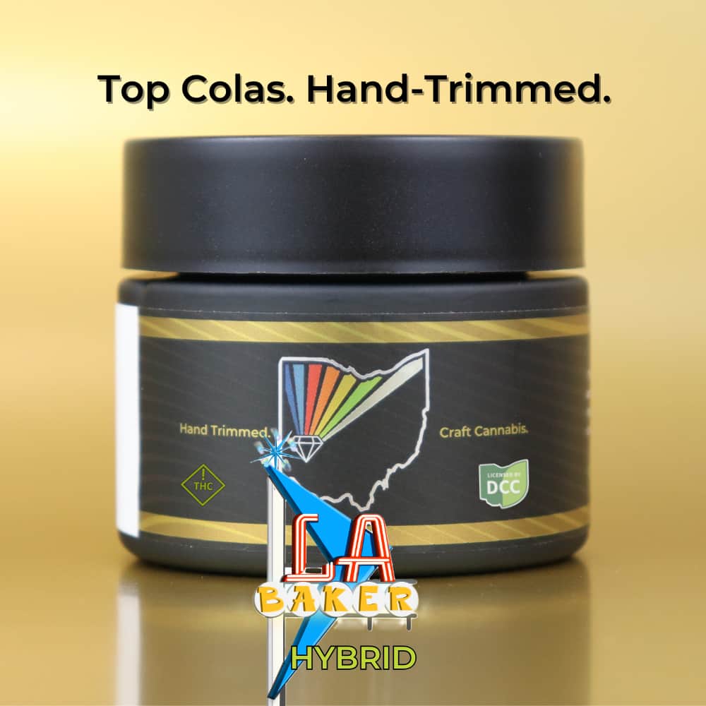 la baker - 2.83g  whole buds - hybrid 