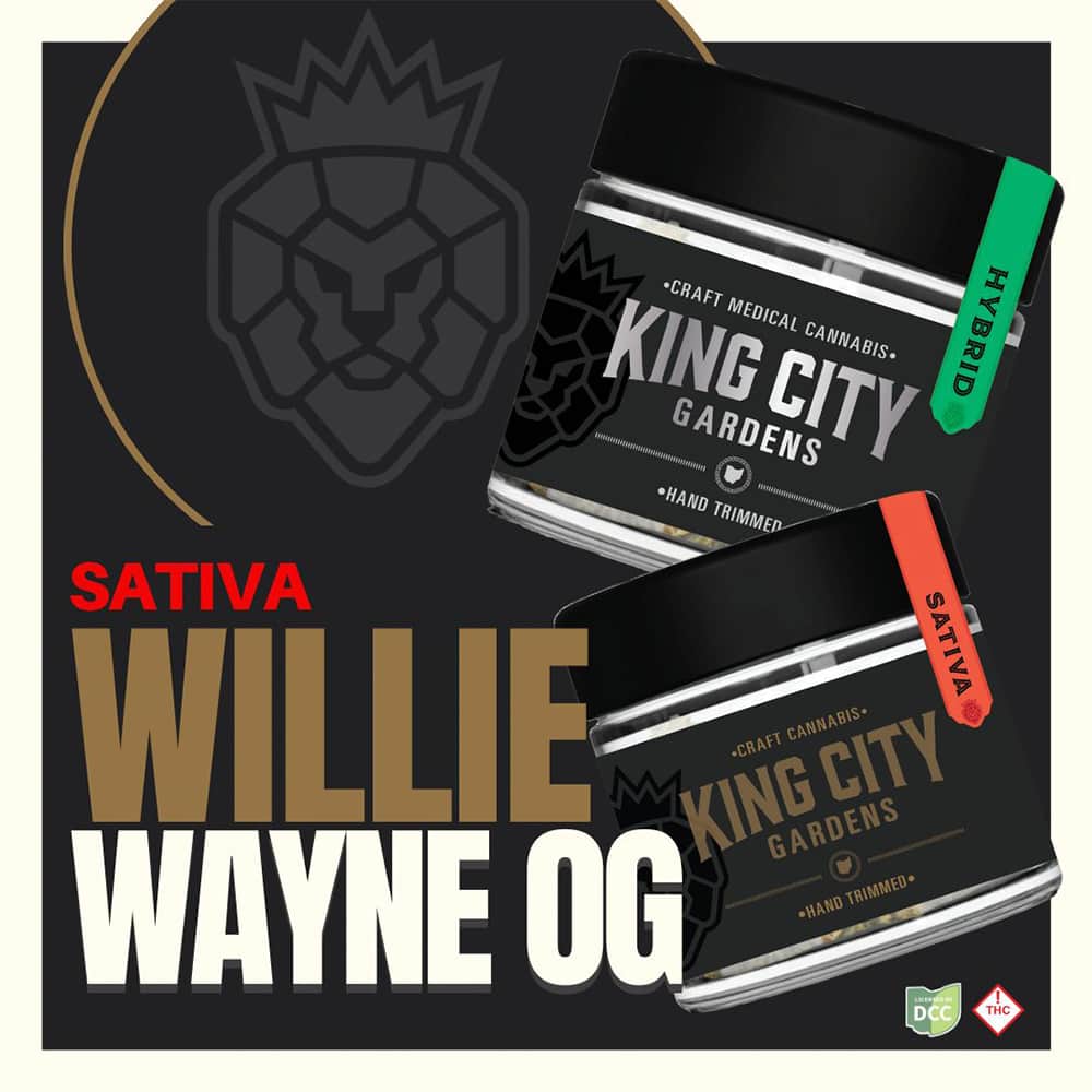 willie wayne og - 2.83g  whole buds - sativa 