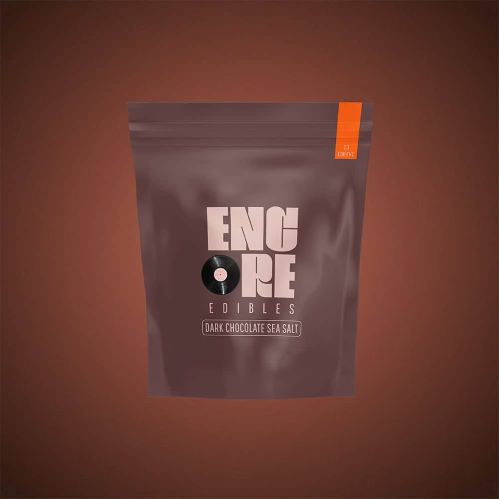 dark chocolate 1:1 - 110mg chocolates - CBD - 10pk