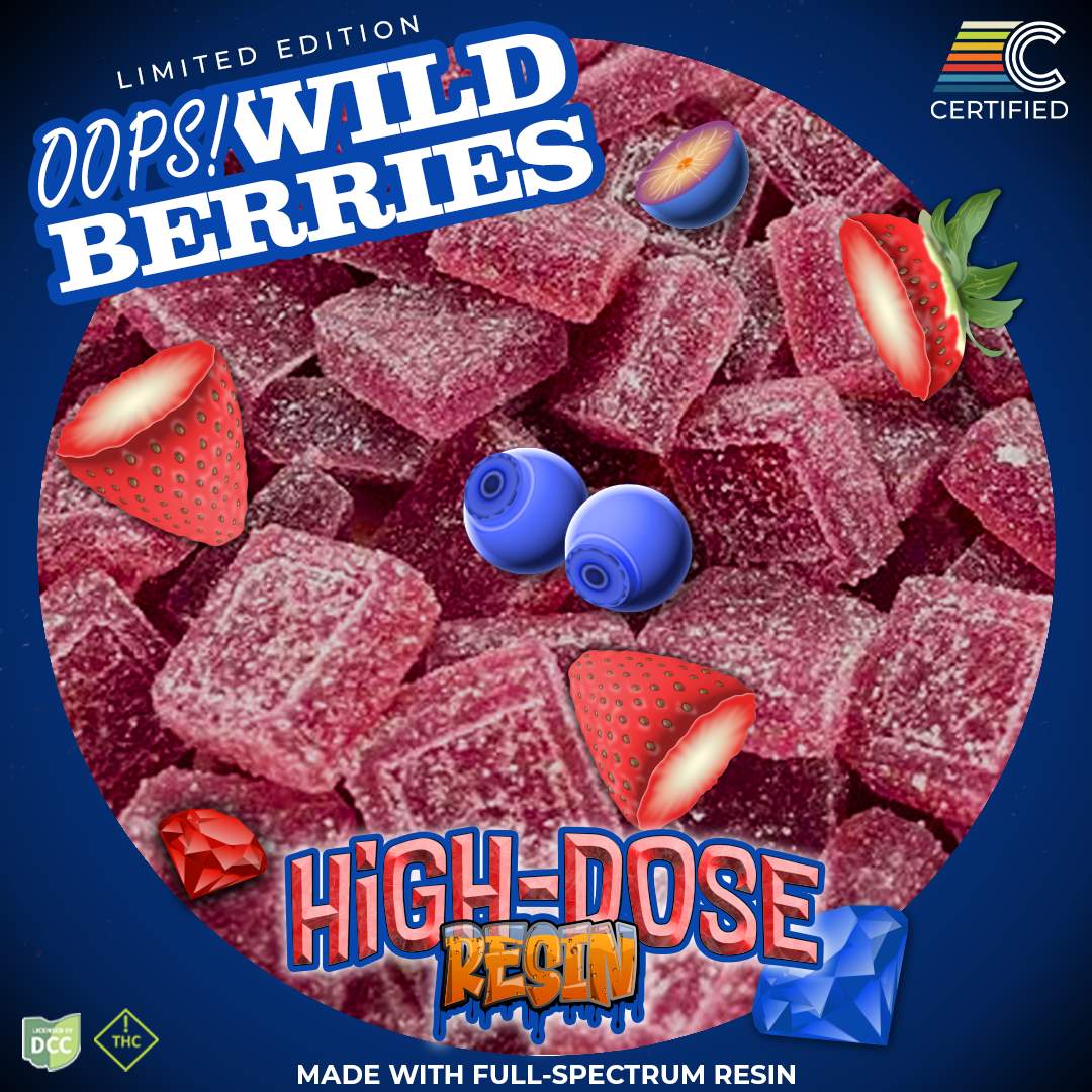 wild berry gems - 500mg  candies   - 10pk