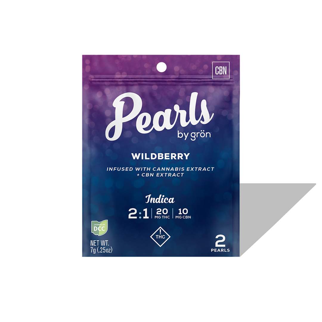 Wildberry 2:1 Thc/CBN - 20mg Candies - Indica - 2pk