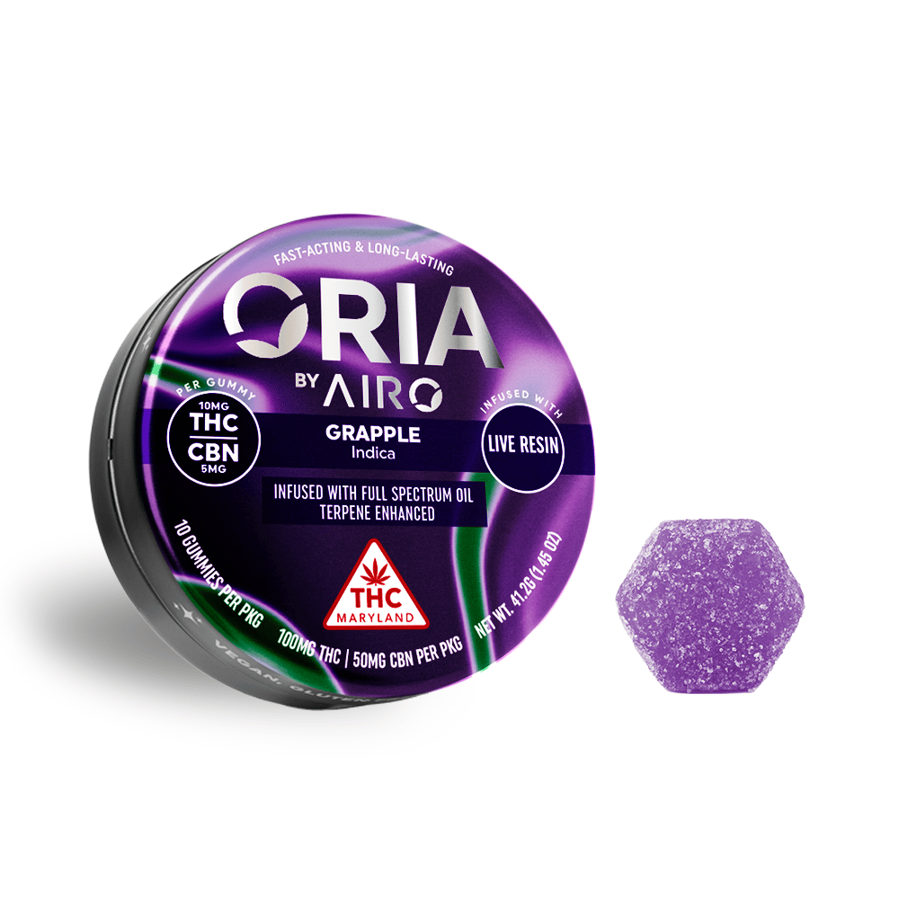 grapple + CBN - 100mg candies - indica - 10pk