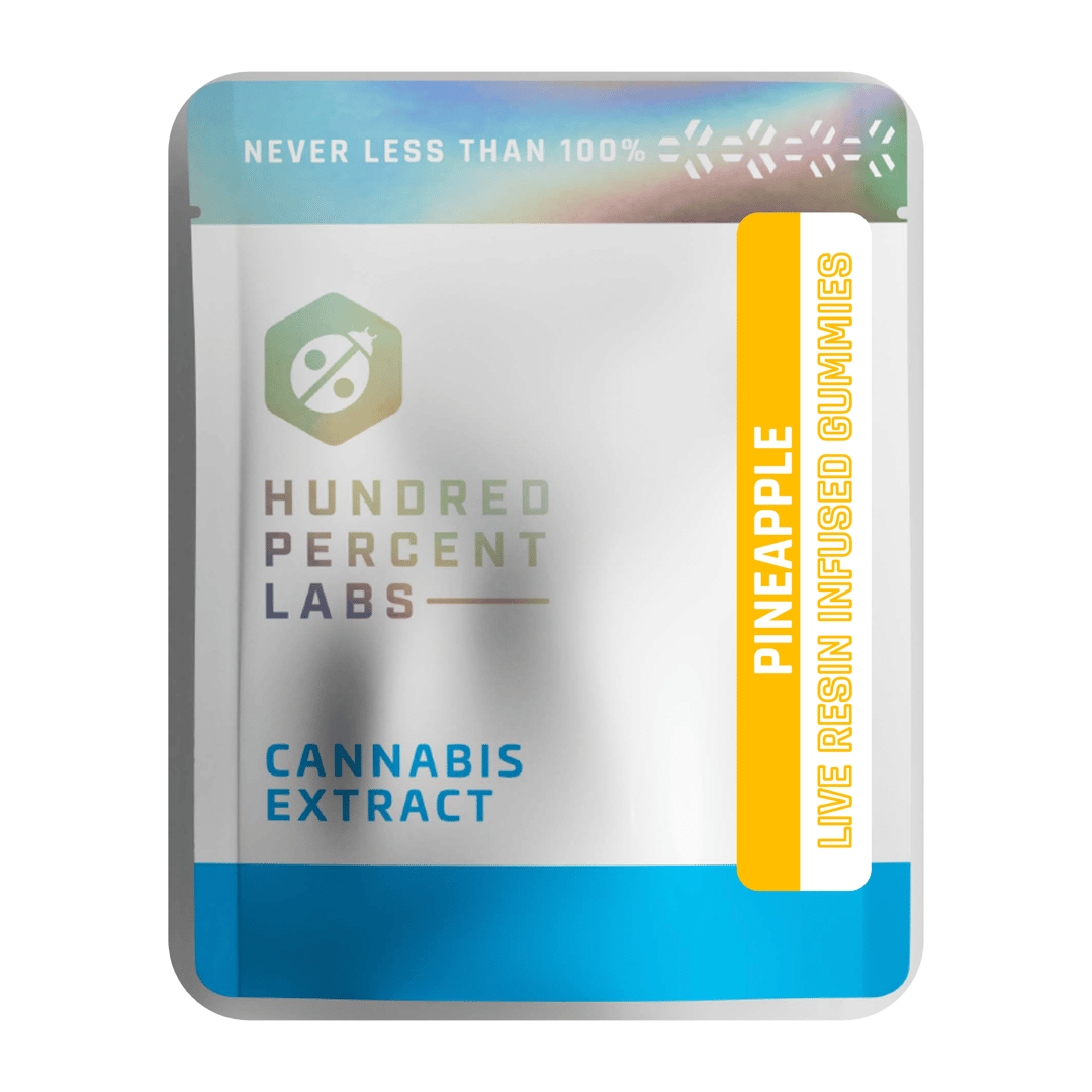 pineapple - 200mg  candies - hybrid  - 22pk