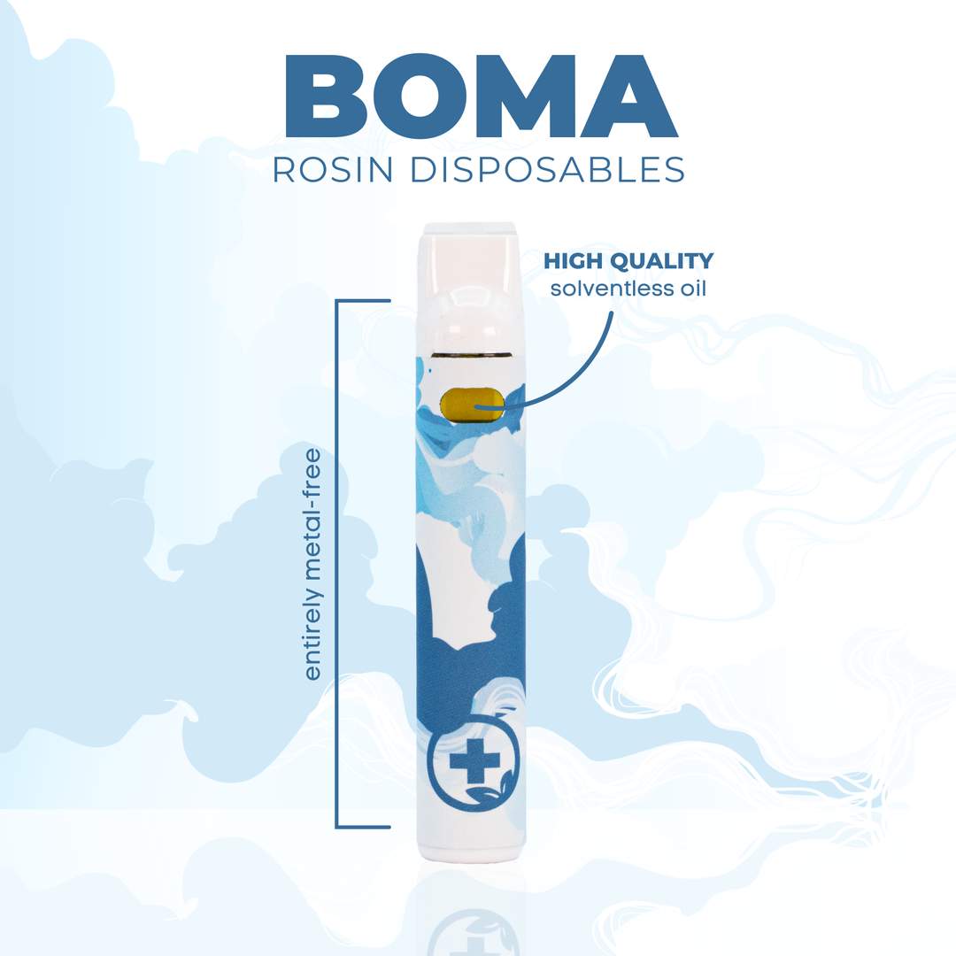 frozen bananas - 0.5g live rosin disposables - hybrid 