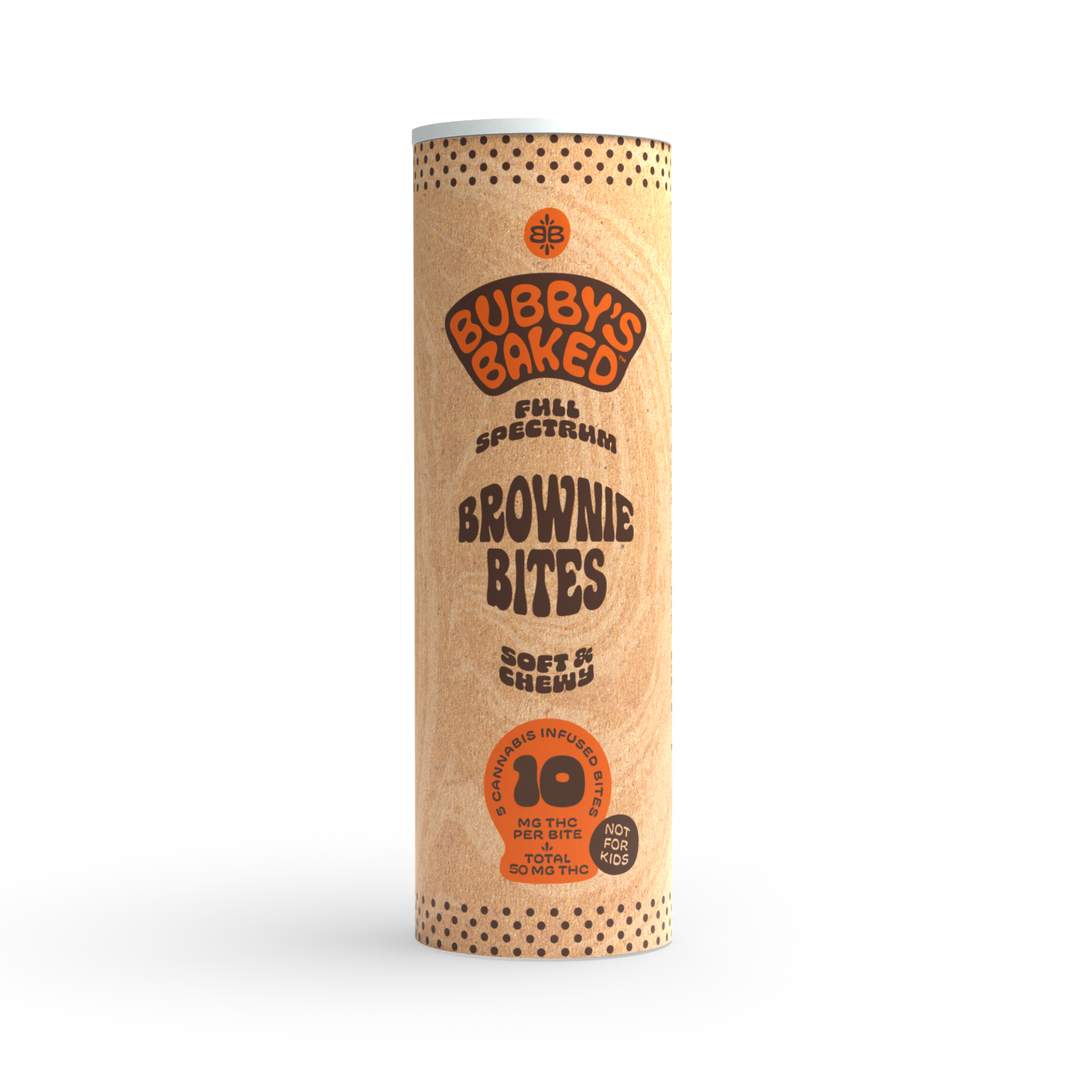 brownie bites - 50mg  baked goods - hybrid  - 5pk