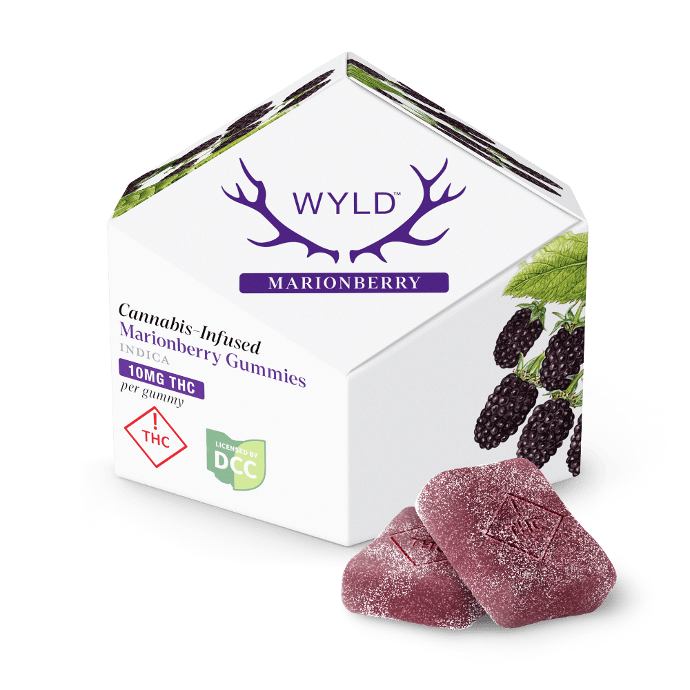 marionberry - 100mg  candies - indica  - 10pk