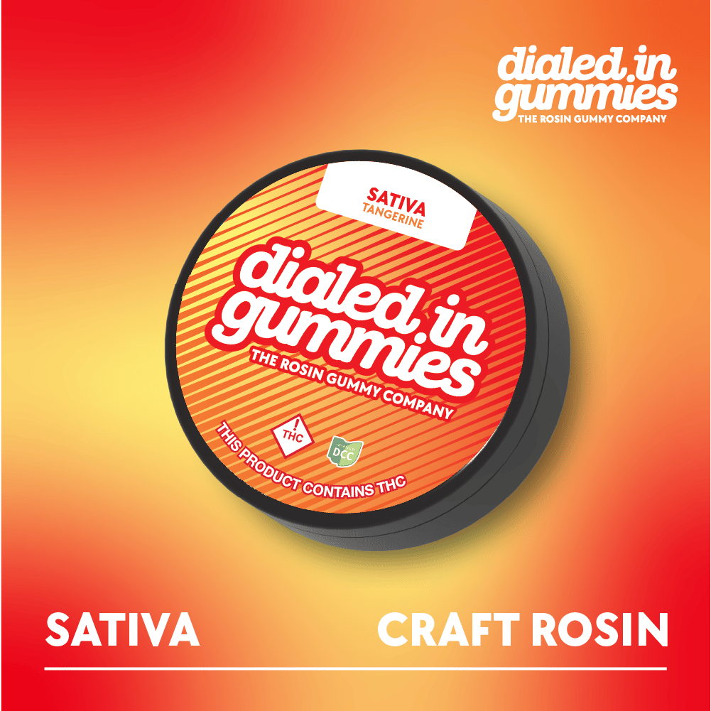 Tangerine - 100mg Candies - Sativa - 10pk