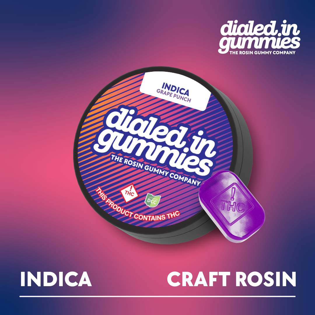 Grape Punch - 100mg Candies - Indica - 10pk