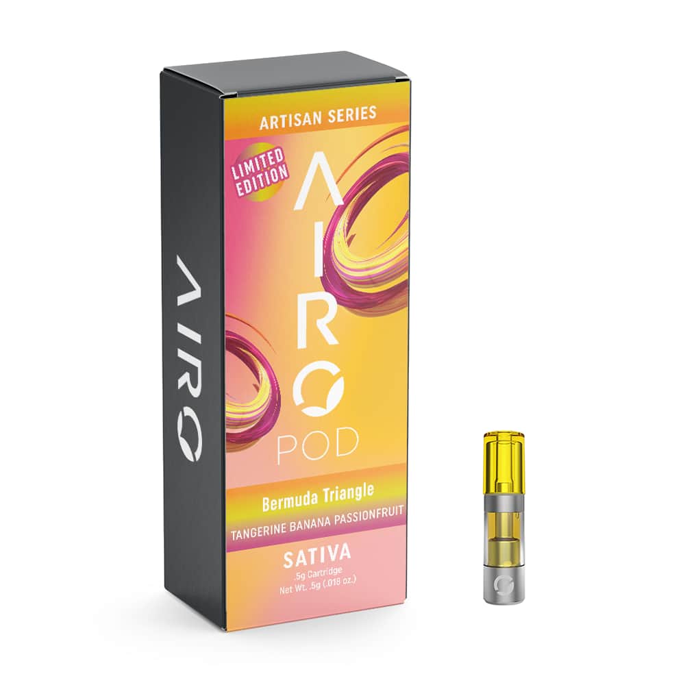 bermuda triangle - 1g distillate airo pod - sativa 