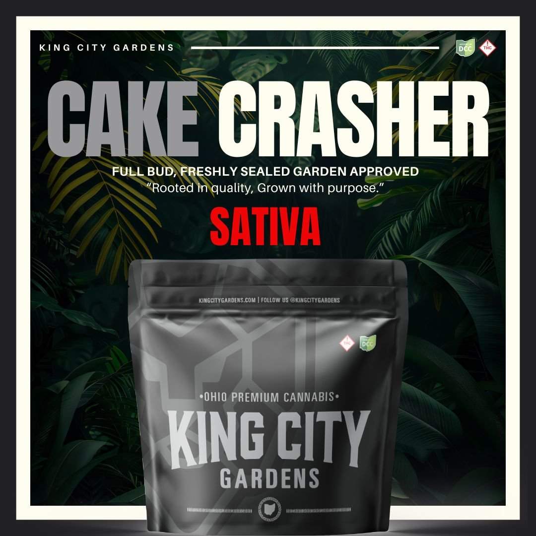cake crasher - 2.83g smalls - sativa