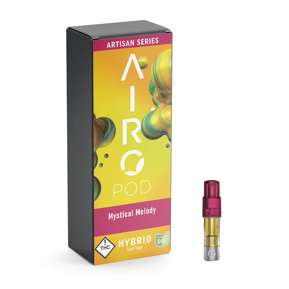 mystical melody - 1g distillate airo pod - hybrid 