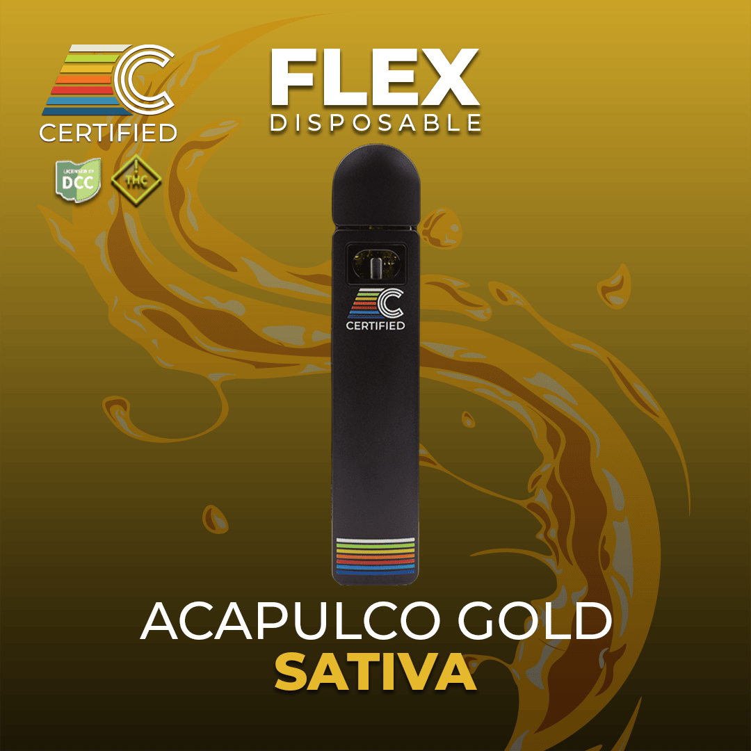 acapulco gold - 1g distillate disposables - sativa 