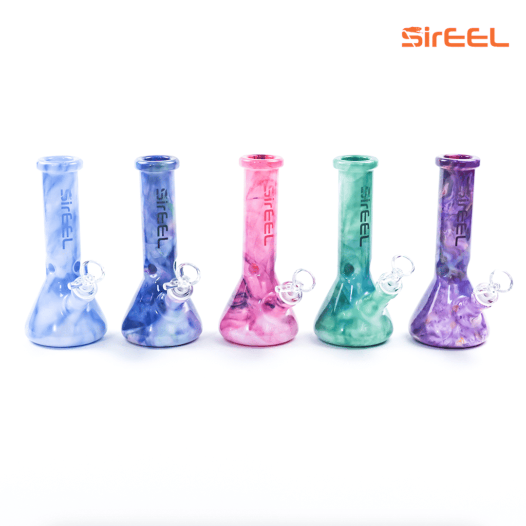 Miragestone Beaker Bong W/ Flower Bowl 8 - Accessories