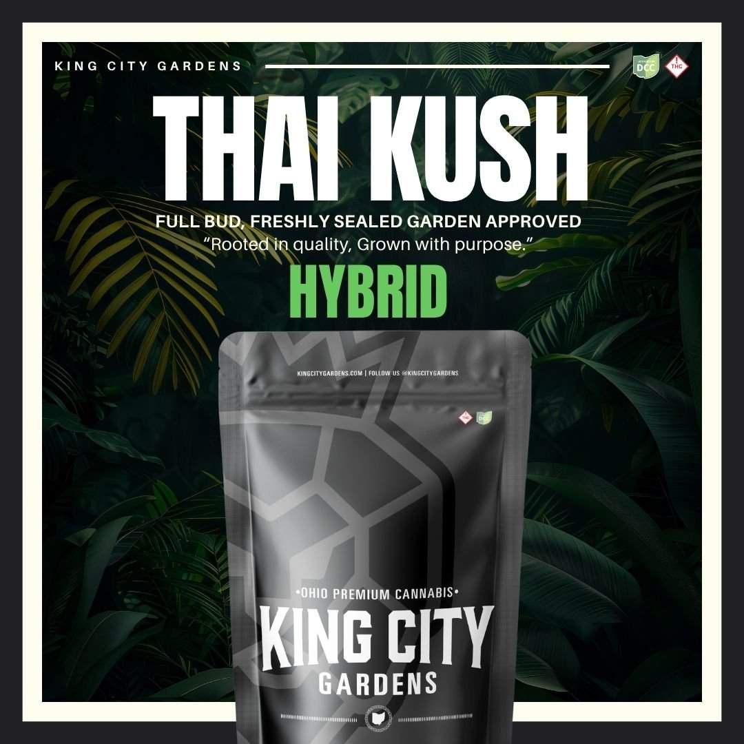 thai kush - 14.15g whole buds - hybrid
