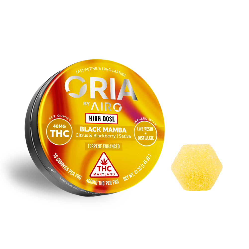 black mamba high dose - 400mg  candies - sativa  - 10pk