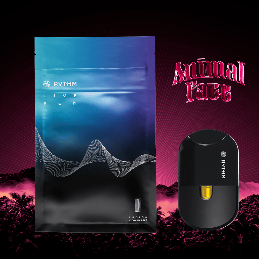 Animal Face - 1g Live Resin Disposable - Indica