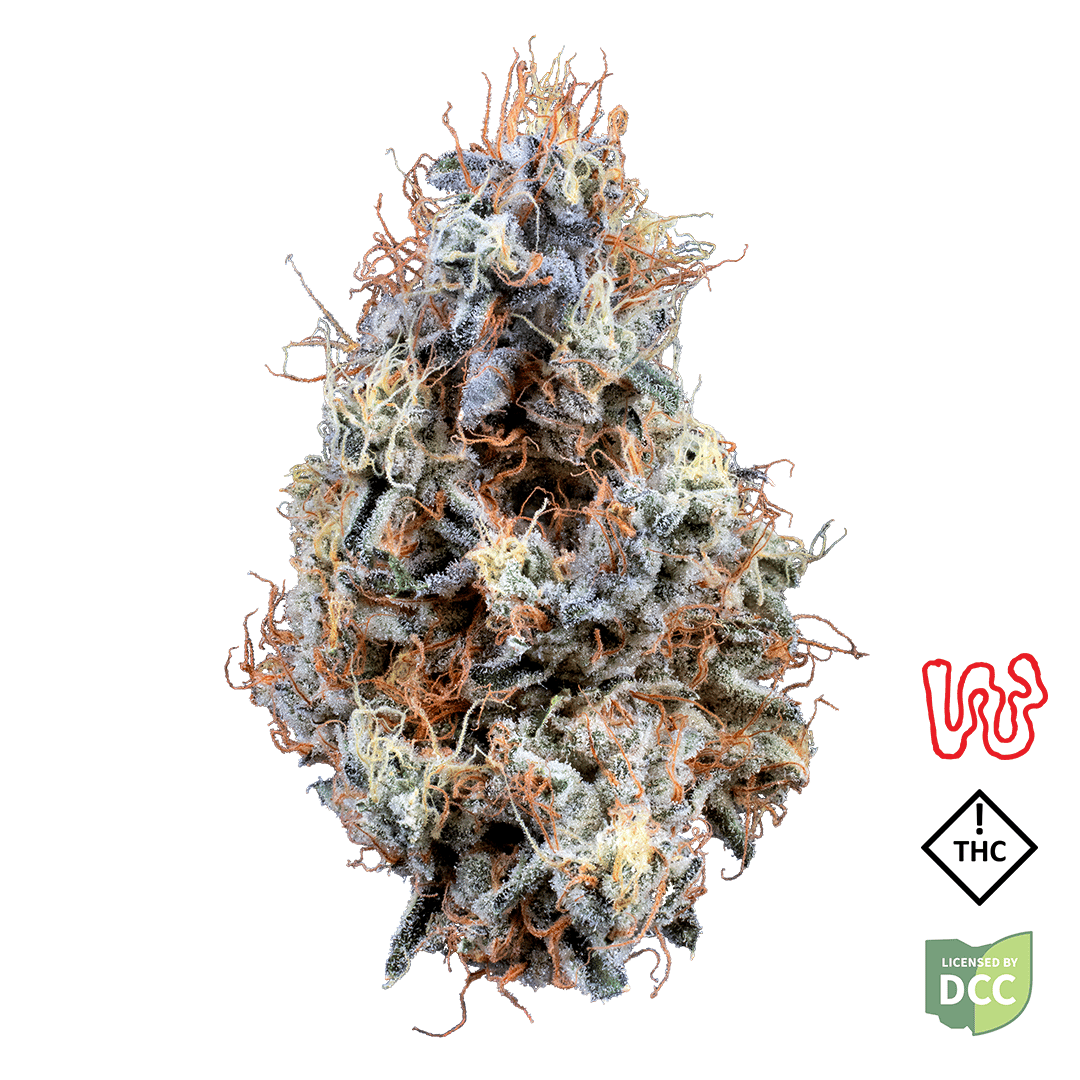 wedding cake - 5.66g  whole buds - hybrid 